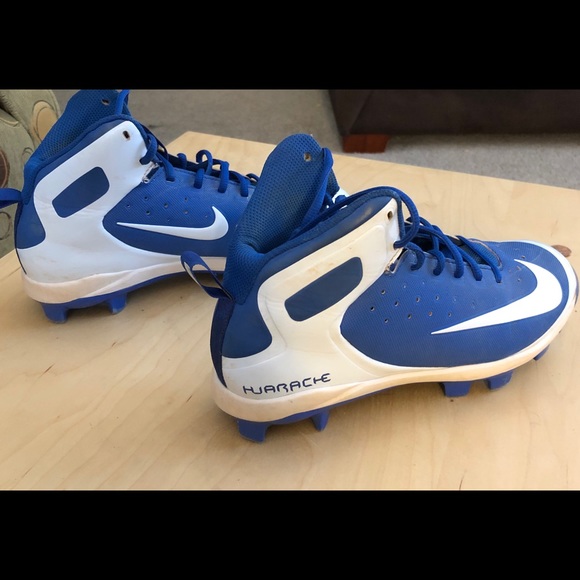 nike huarache high top baseball cleats